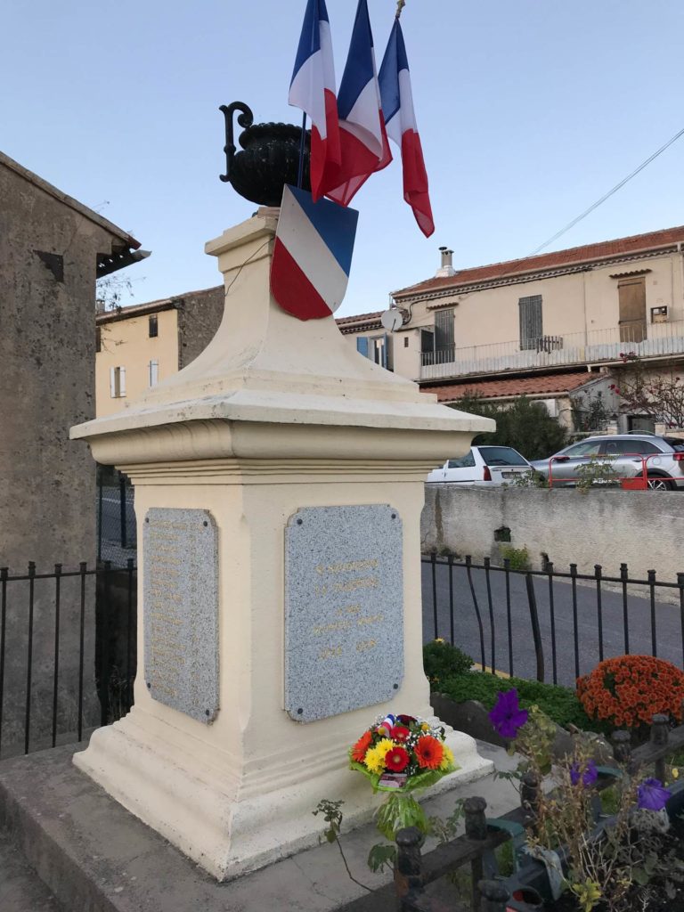 Mairie Saint-Savournin Commémoration 11 novembre 2020