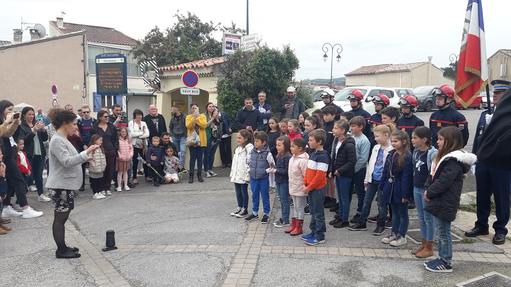 Mairie Saint-Savournin commemoration 8 mai 2022 La Valentine