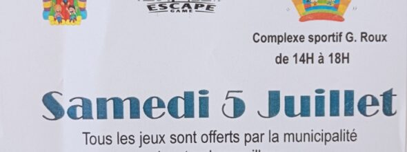 FESTINISTONS SAMEDI 5 JUILLET