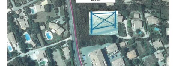 Sécurisation trottoir RD7