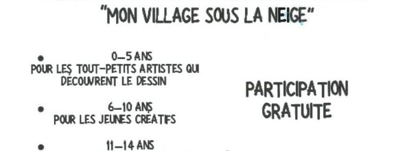 Concours de dessin à la médiathèque