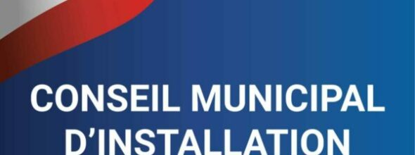 Installation du conseil municipal à la suite des élections des 15 et 22 mars 2026